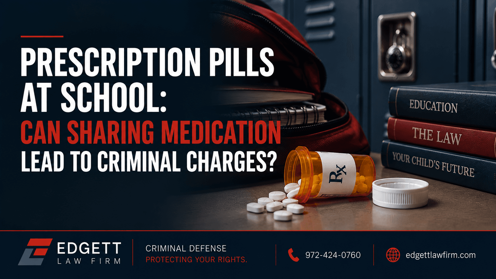 Prescription Pills at School: Can Sharing Medication Lead to Criminal Charges?