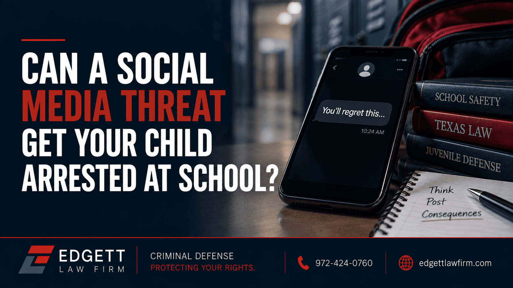 Can a Social Media Threat Get Your Child Arrested at School?