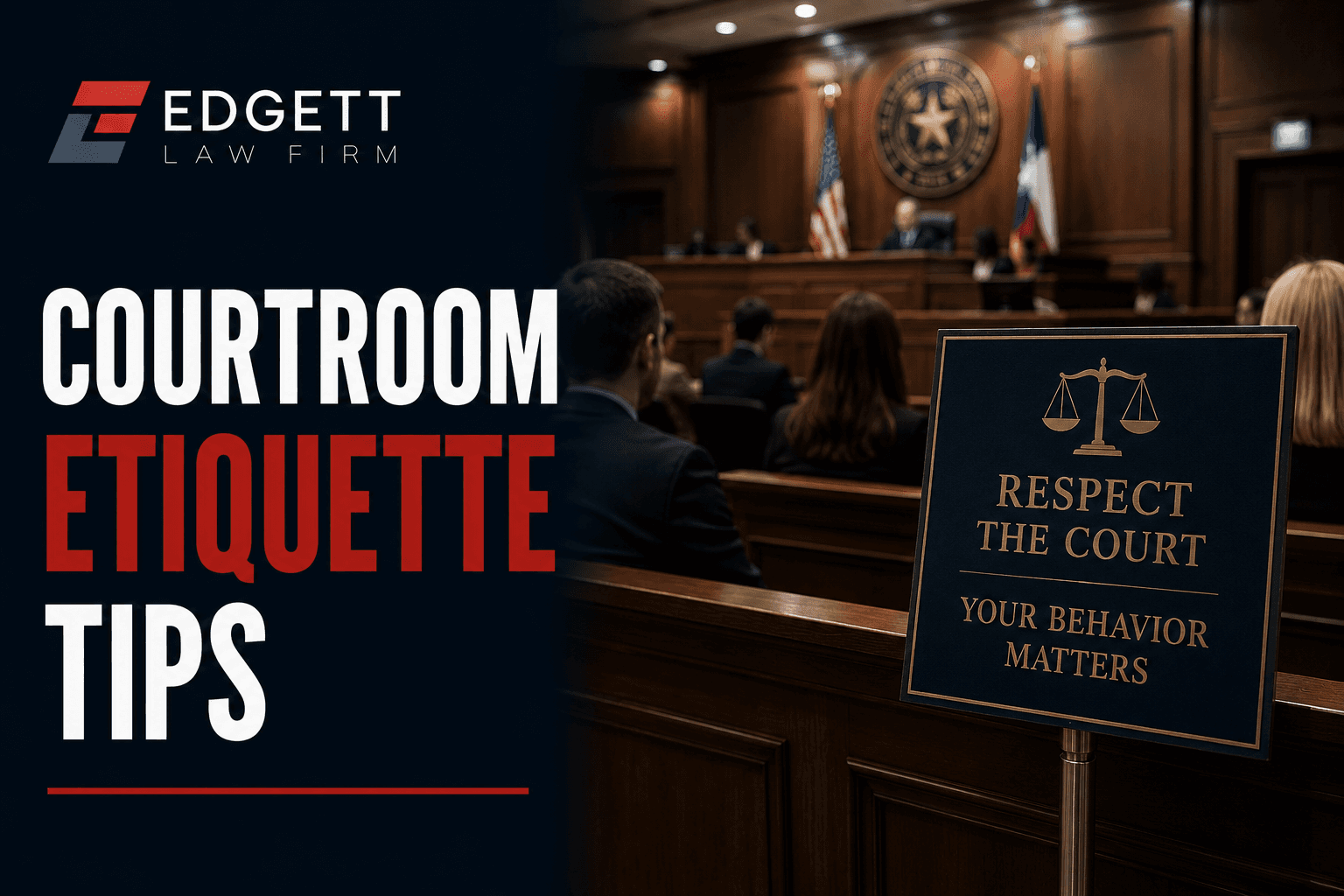 Courtroom Etiquette Tips