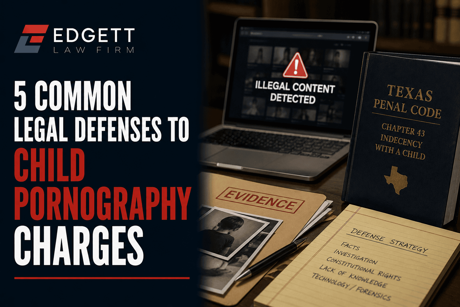 5 Common Legal Defenses to Child Pornography Charges