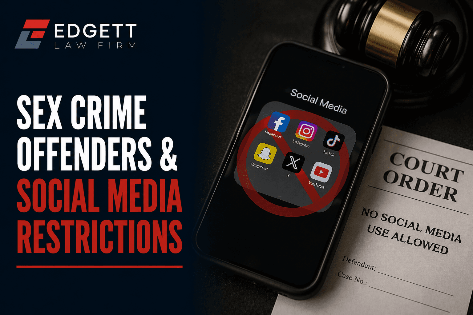 Sex Crime Offenders & Social Media Restrictions