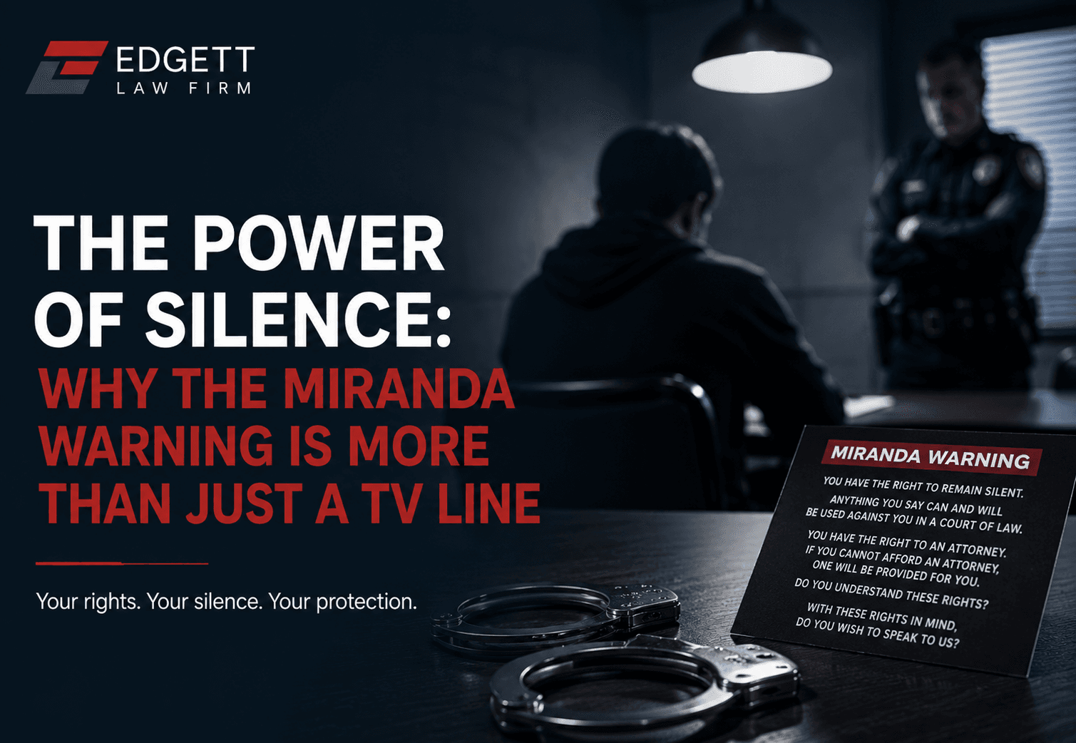 The Power of Silence: Why the Miranda Warning is More Than Just a TV Line