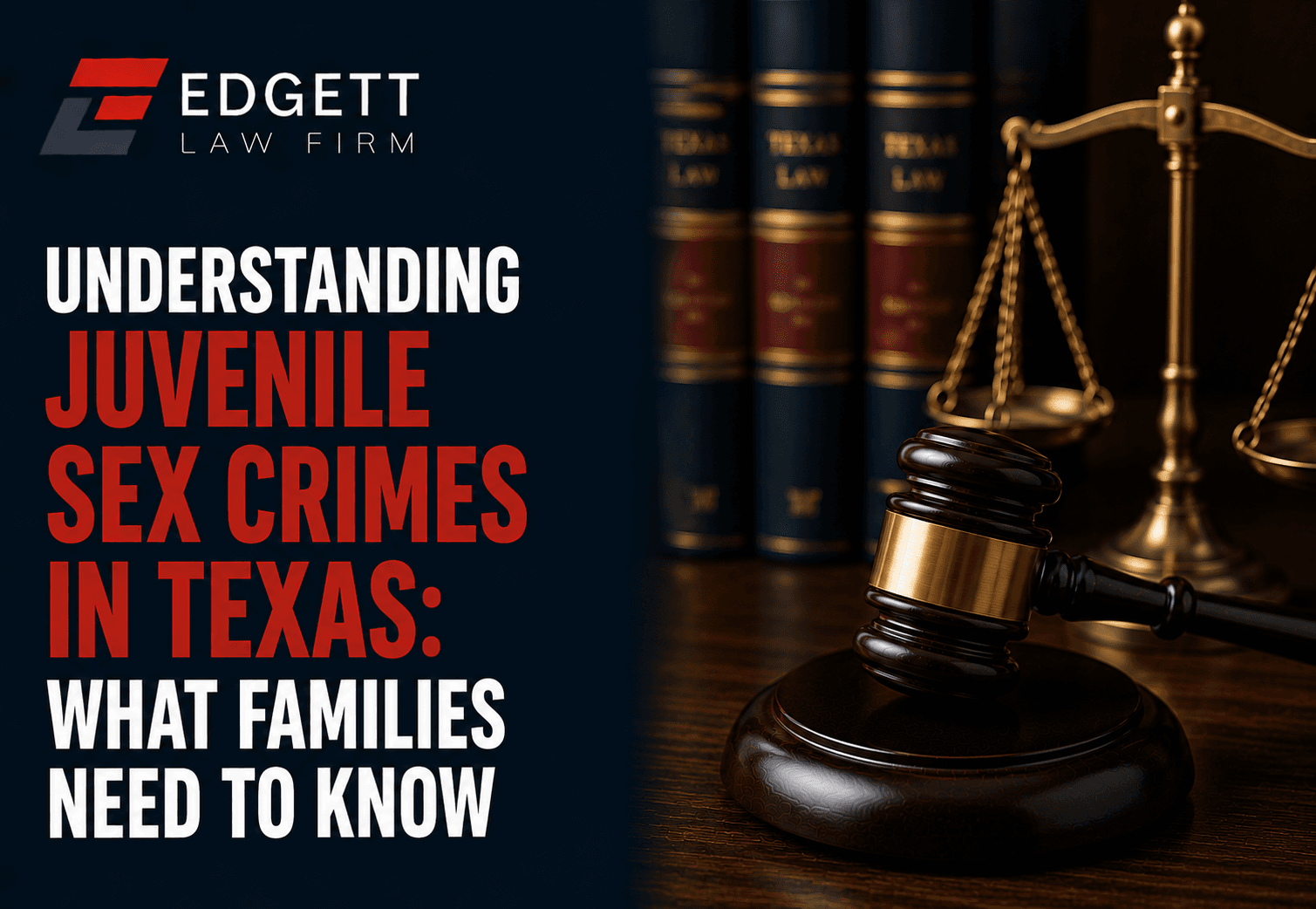 Understanding Juvenile Sex Crimes in Texas: What Families Need to Know