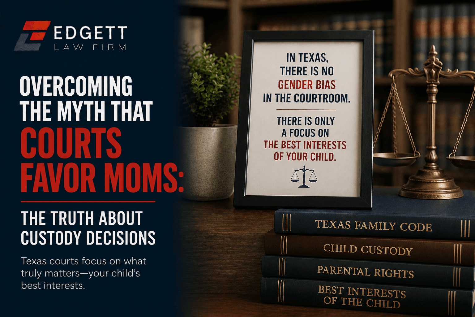Overcoming the Myth that Courts Favor Moms: The Truth About Custody Decisions