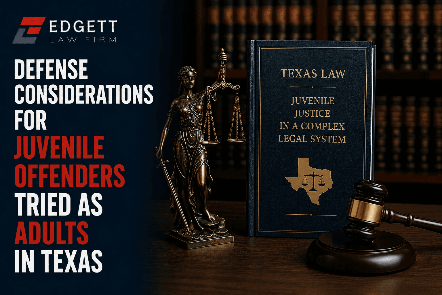 Defense Considerations for Juvenile Offenders Tried as Adults in Texas