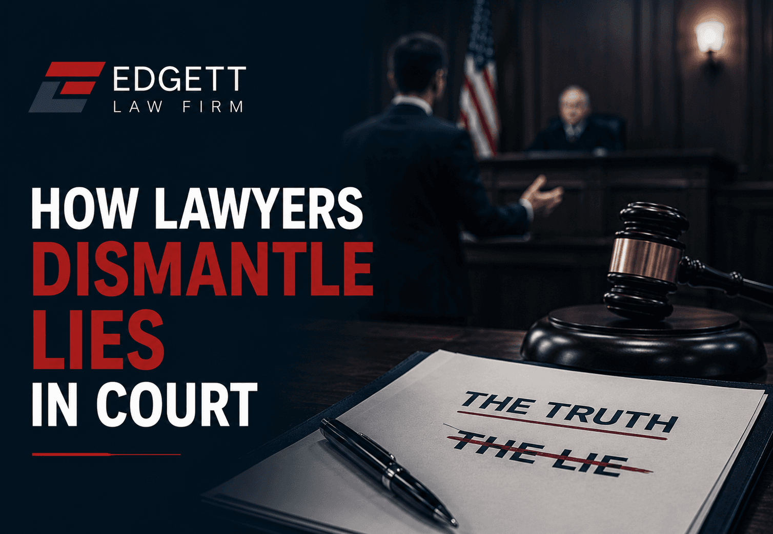 How Lawyers Dismantle Lies in Court