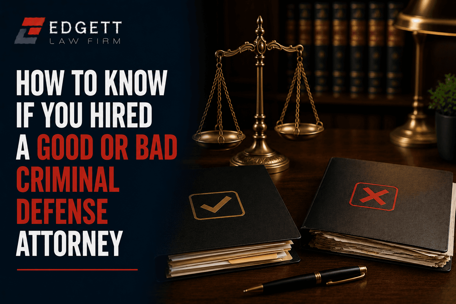 How to Know if You Hired a Good or Bad Criminal Defense Attorney