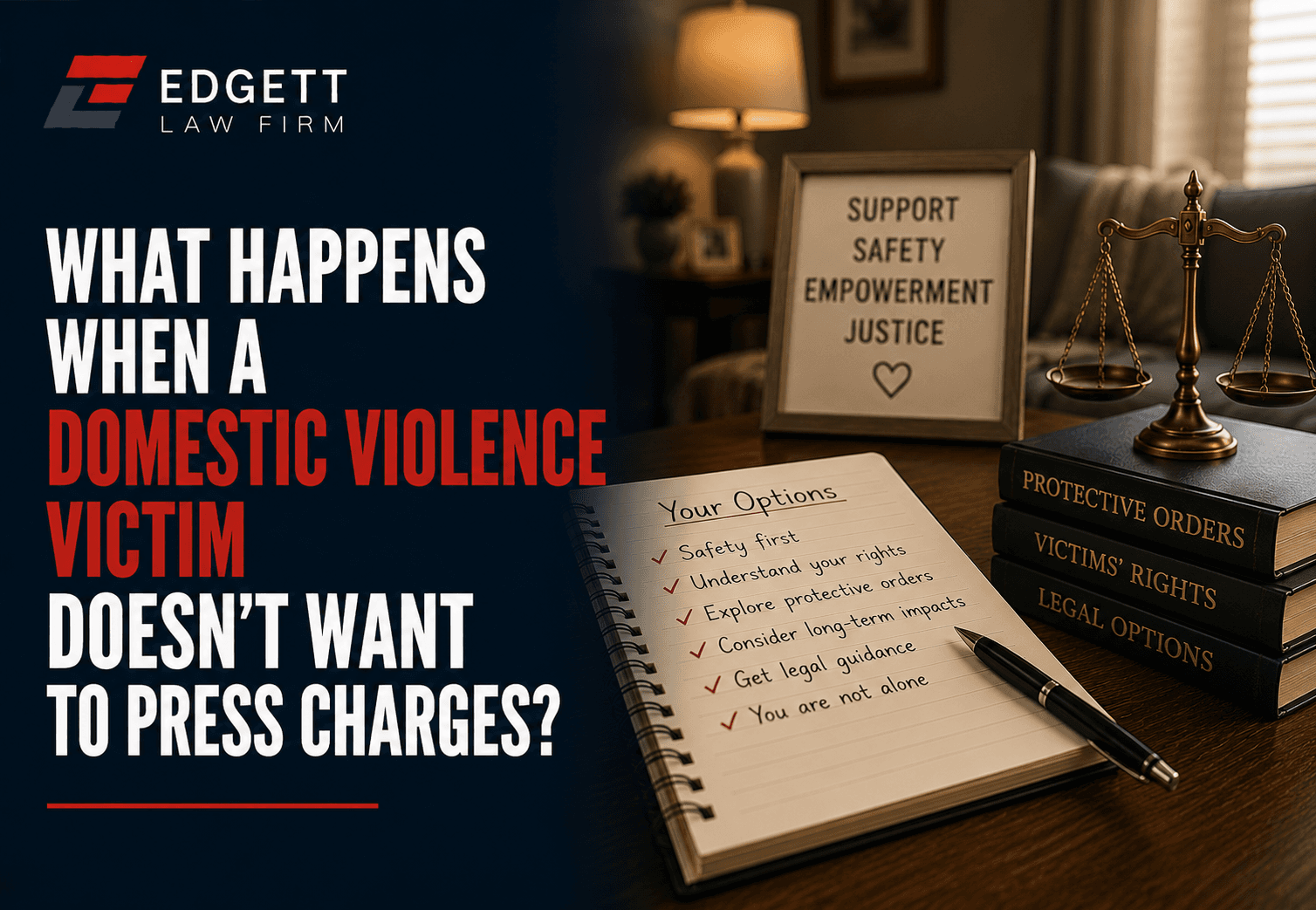 What Happens When a Domestic Violence Victim Doesn’t Want To Press Charges?