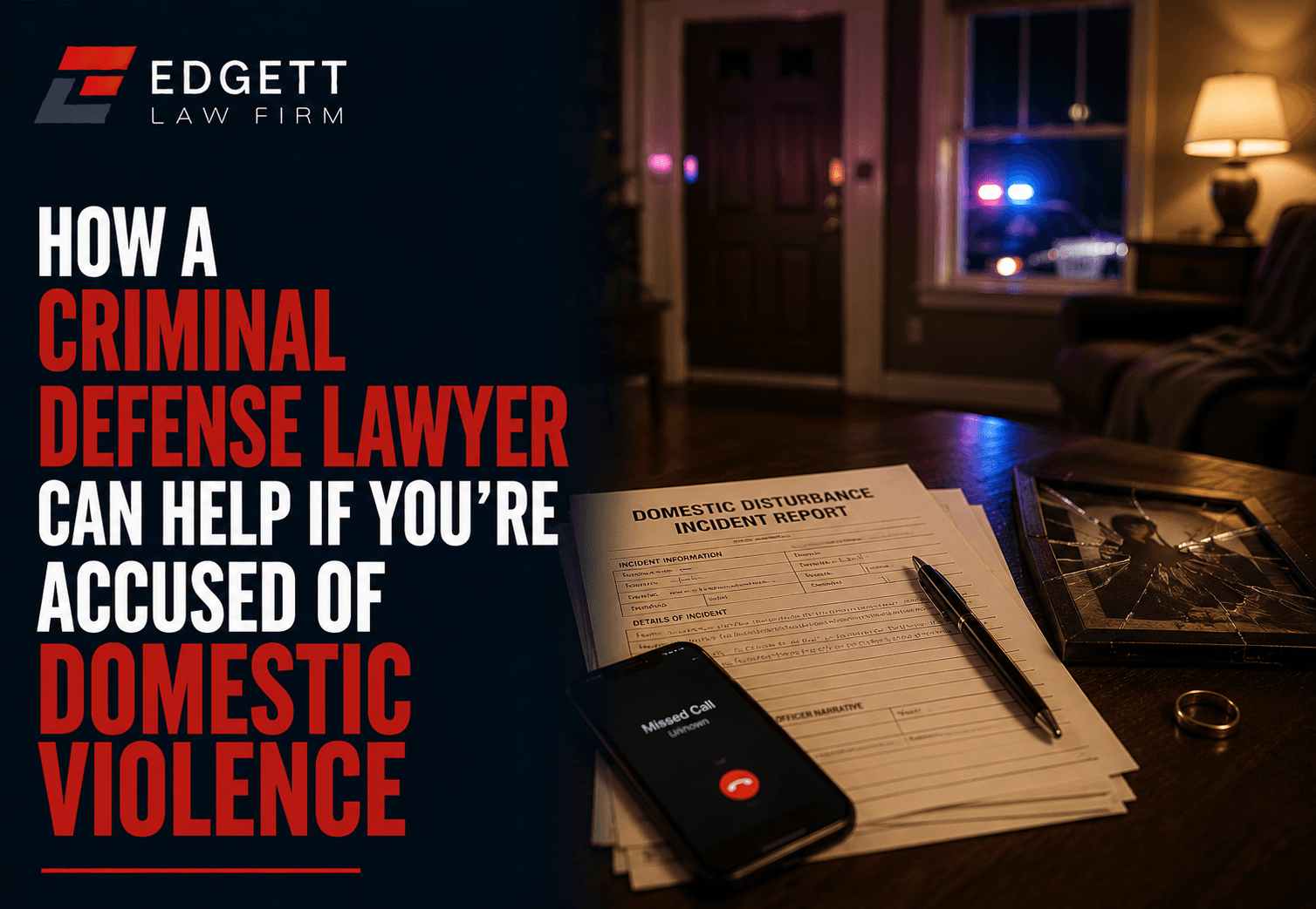 How a Criminal Defense Lawyer Can Help If You’re Accused of Domestic Violence