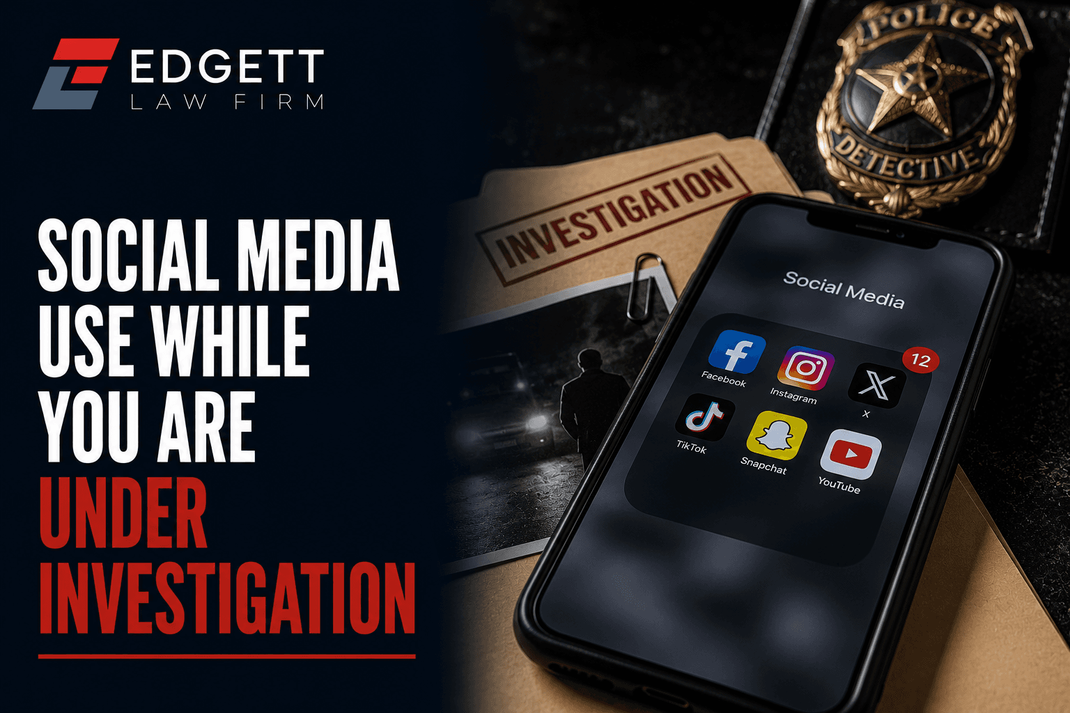 Social Media Use While You Are Under Investigation