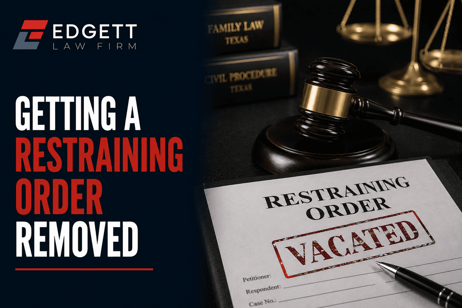 Getting a Restraining Order Removed