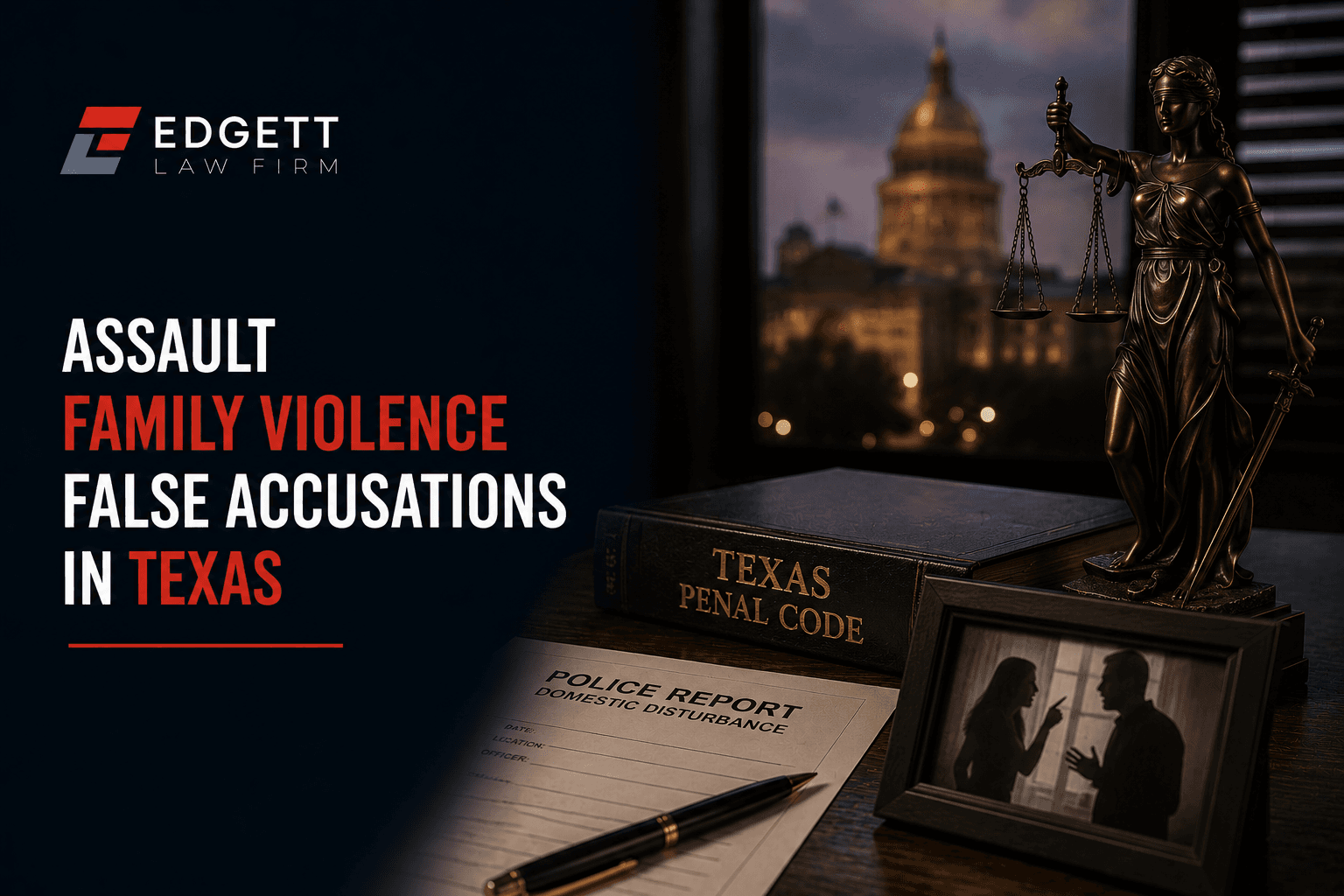 Assault Family Violence False Accusations in Texas